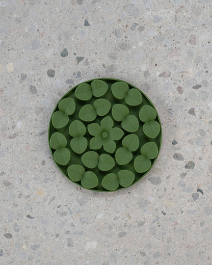 Tapis de reniflement en silicone vert armée
