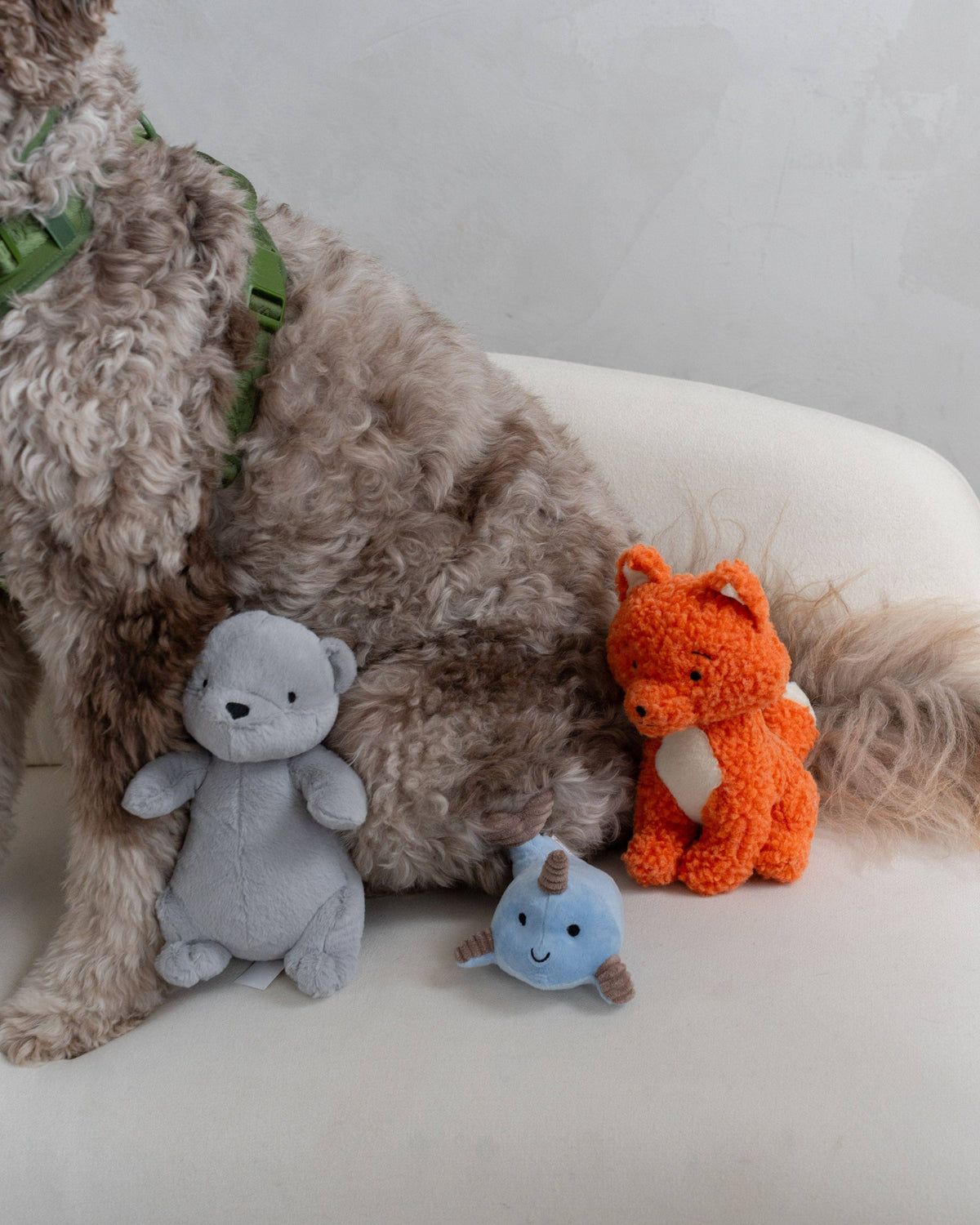 Peluche renard pour chiens
