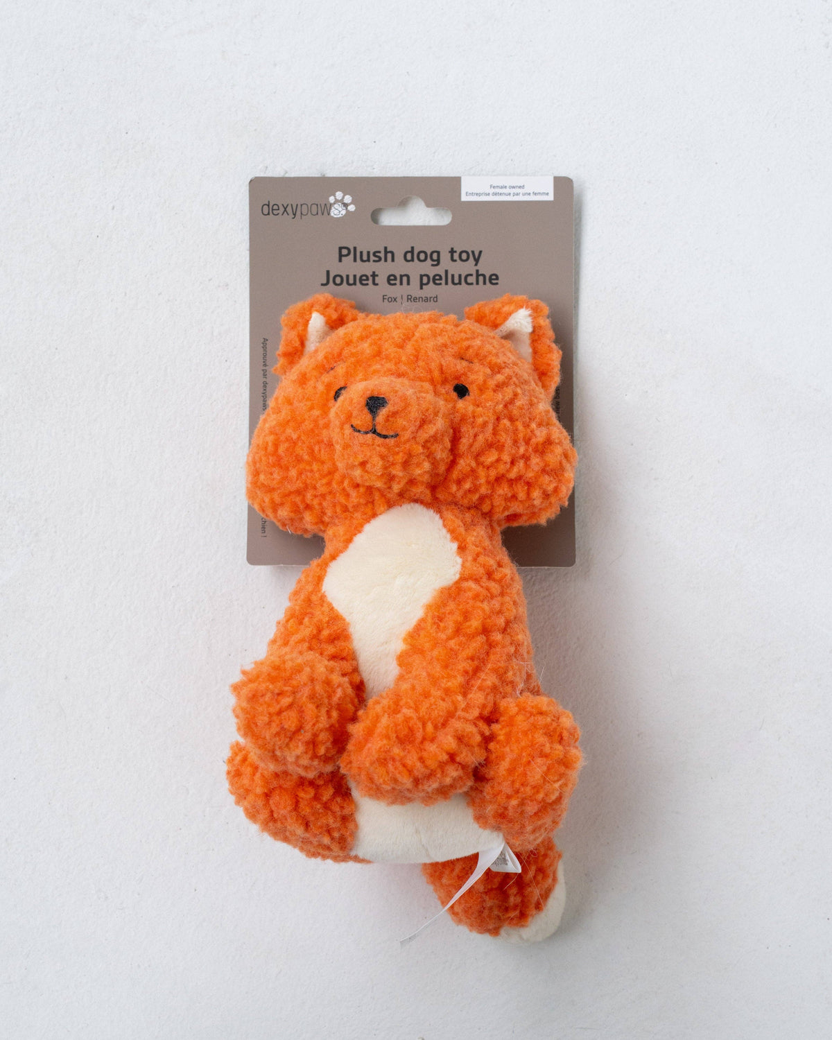 Peluche renard pour chiens