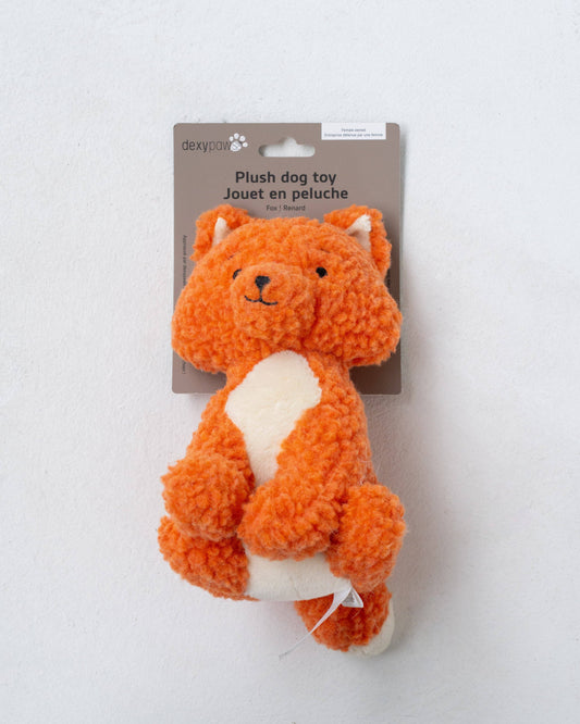 Peluche renard pour chiens