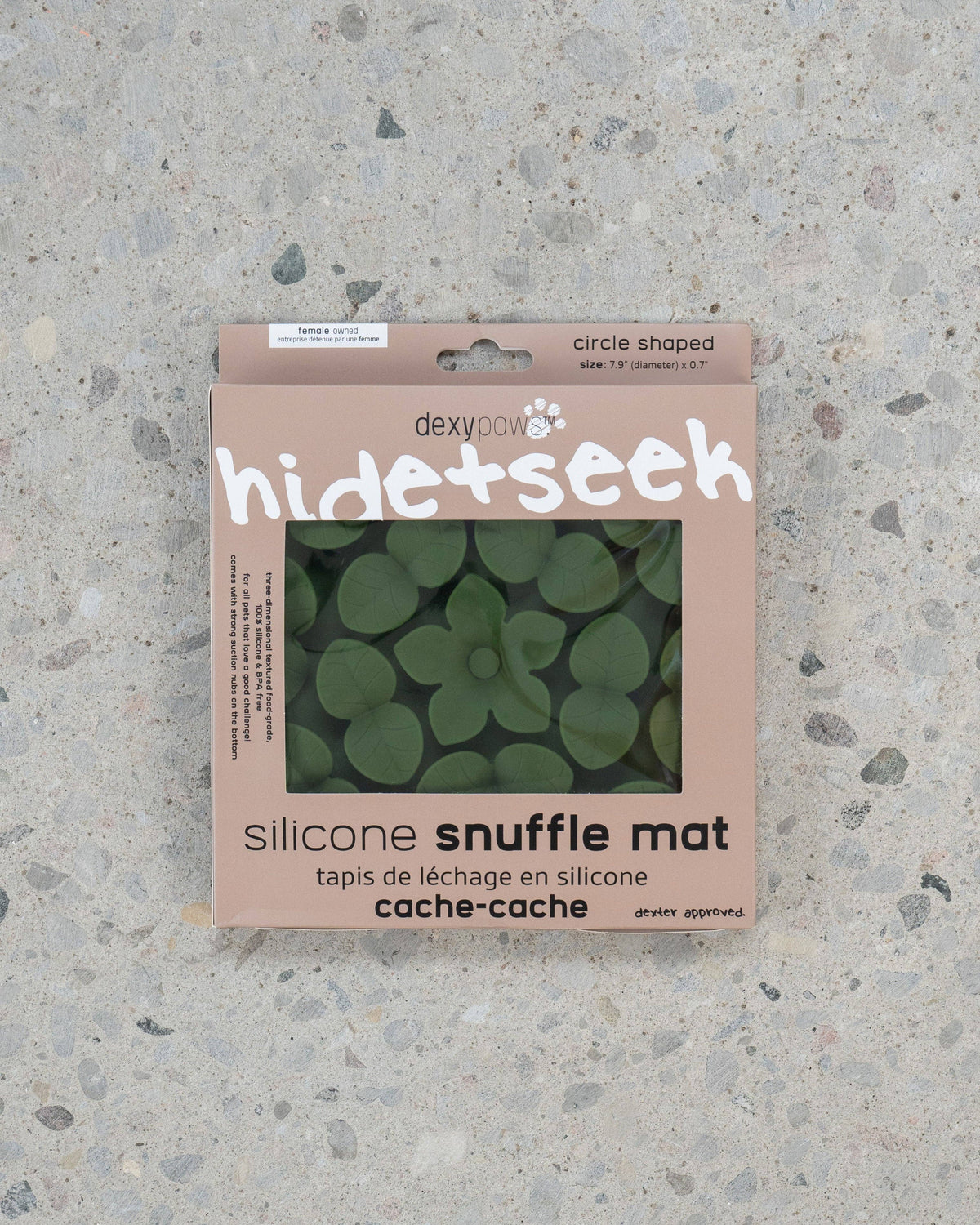 Tapis de reniflement en silicone vert armée