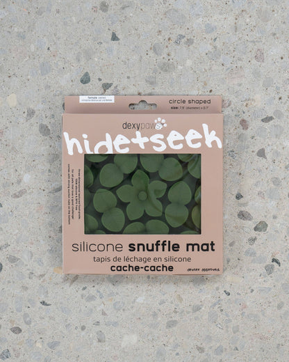 Tapis de reniflement en silicone vert armée