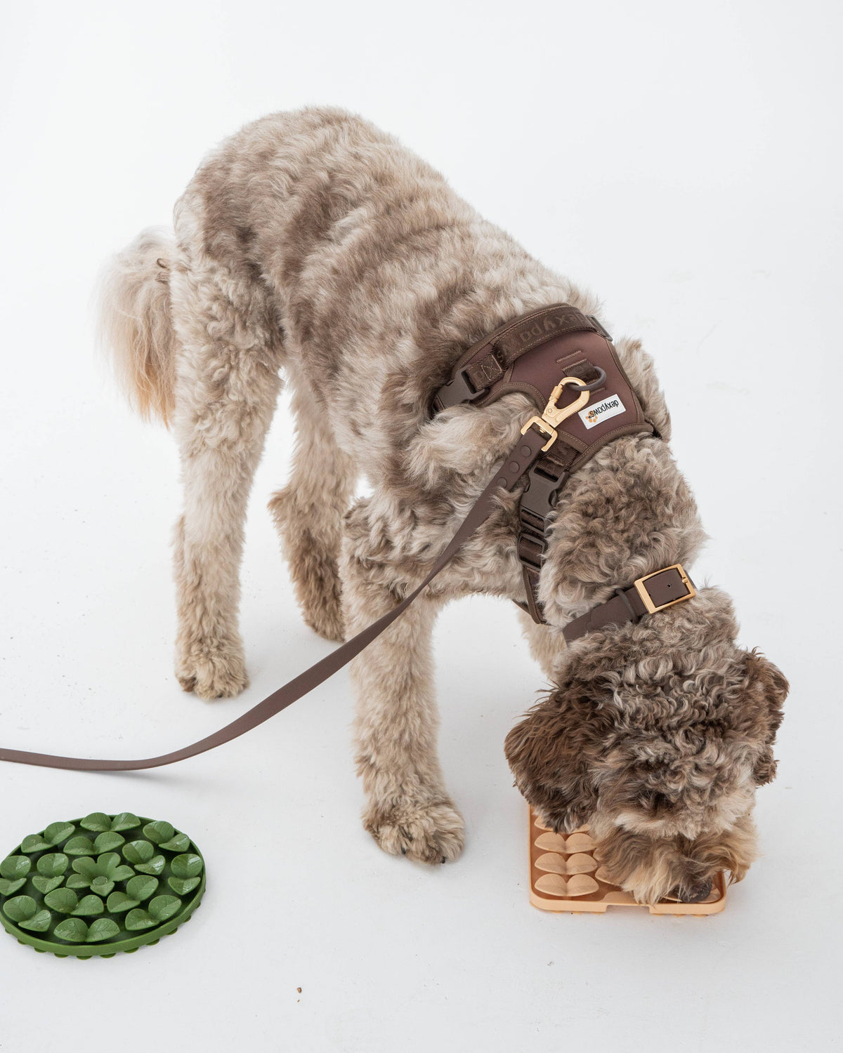 Tapis de reniflement en silicone vert armée